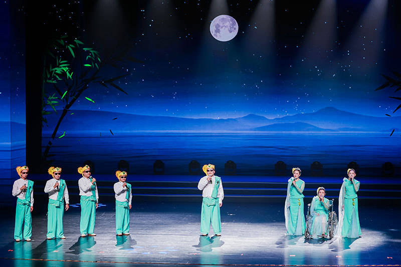 皇冠信用网登3代理_全国残疾人艺术汇演云南代表队载誉而归